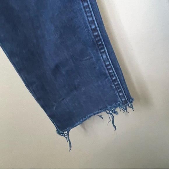 Free People Reagan Button Fly Jeans Size 26 Raw Hem Skinny Distressed - Picture 5 of 7